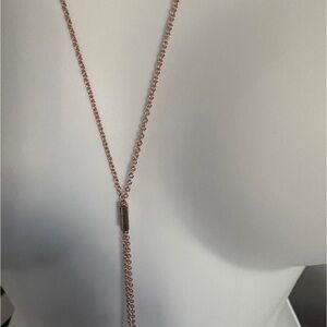 Gorjana Rose Gold plated Lariat gorjana Necklace